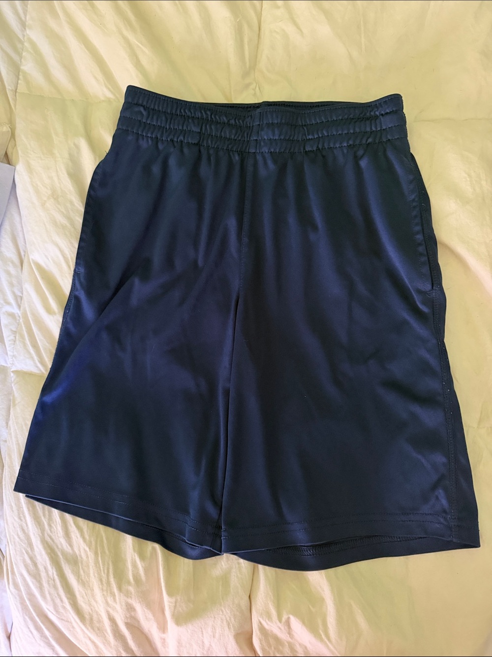 Boy’s Athletic Navy Blue Performance Shorts